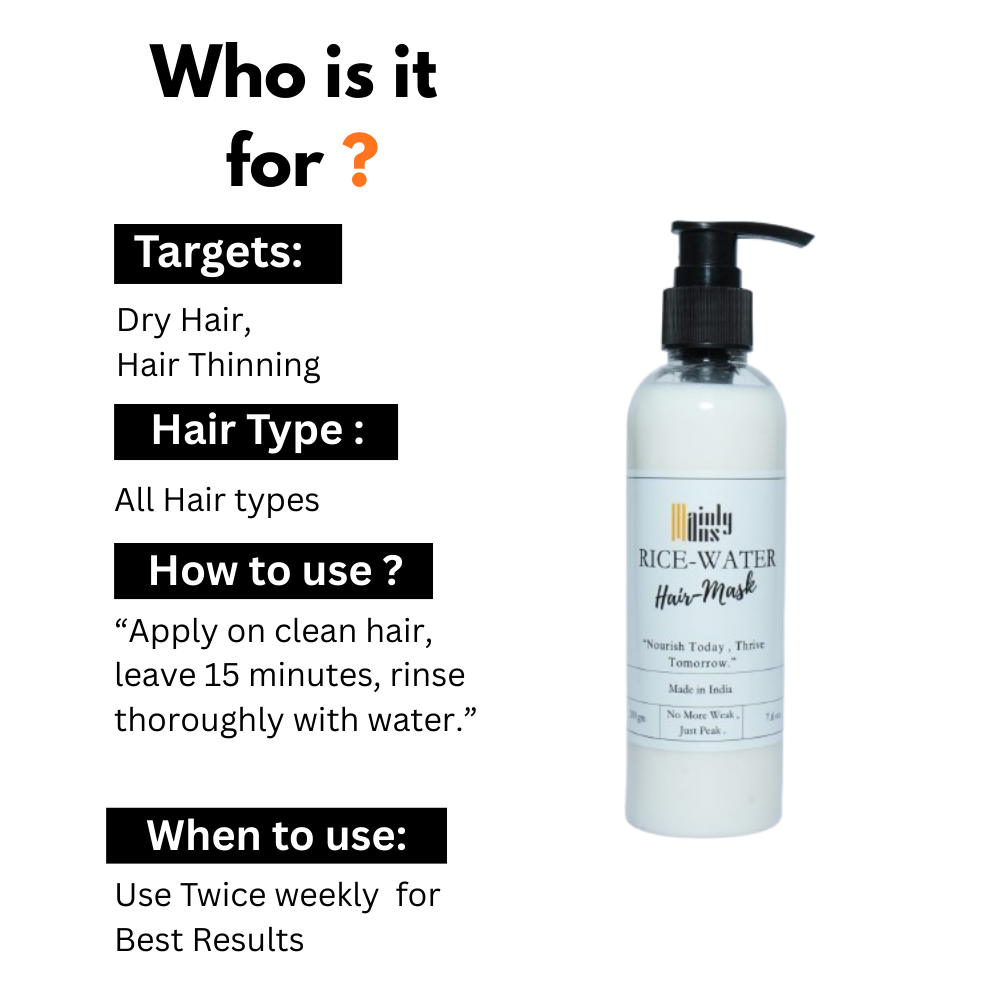 Rice water hair mask - Image 5