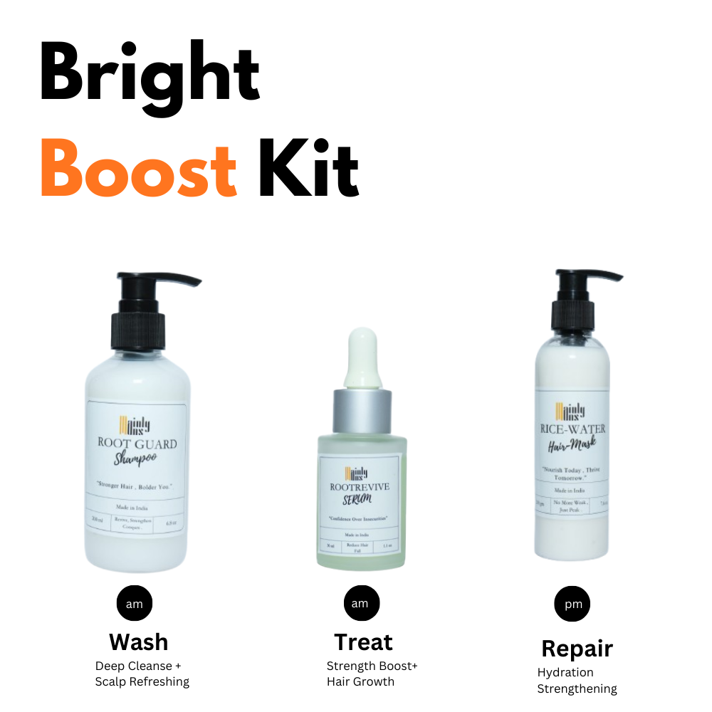 Combo: Root Guard Shampoo + RootRevive Serum + Silken Strand Rice Mask - Image 4