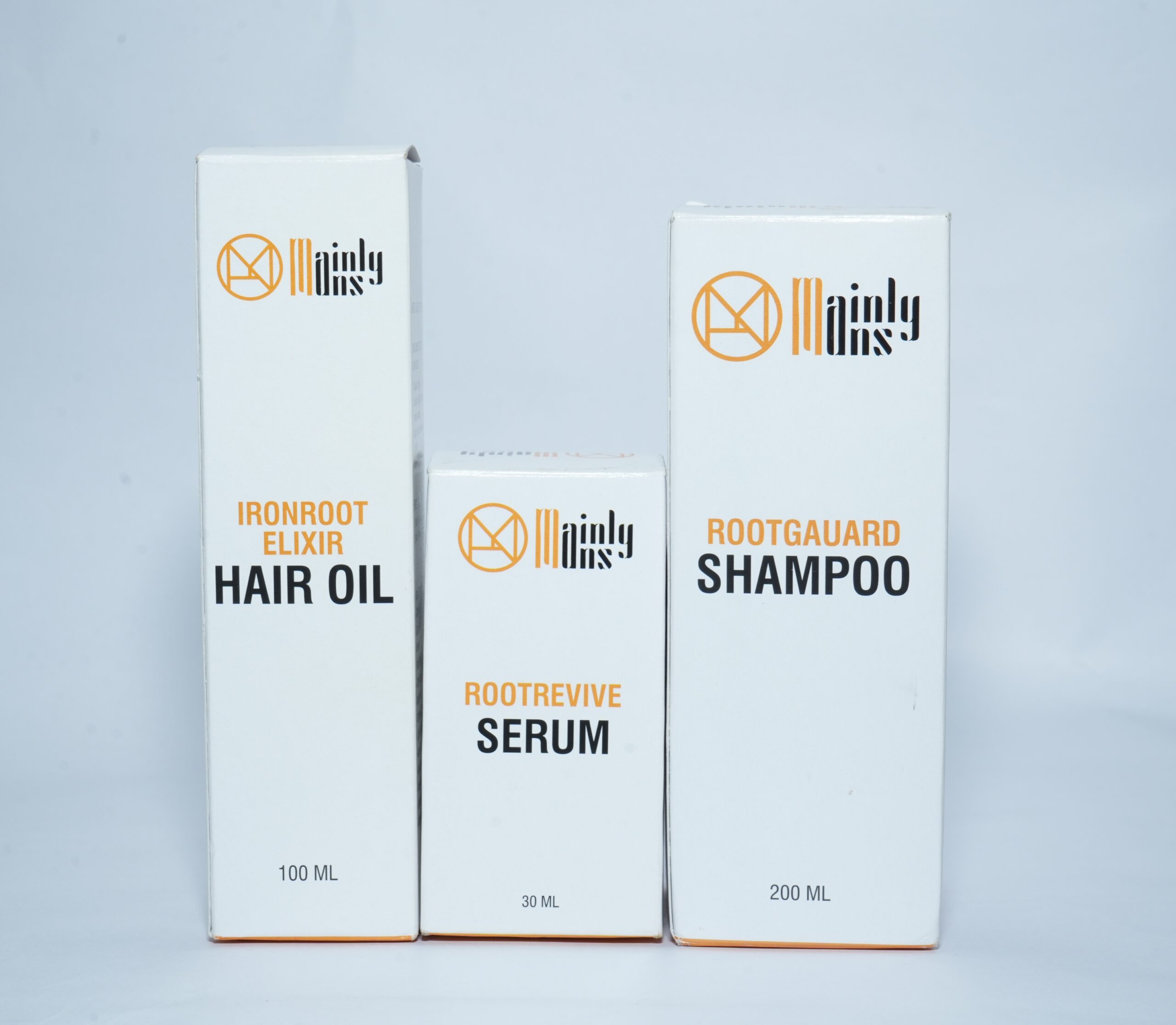 Combo: Root Guard Shampoo + Iron Root Elixir Hair Oil + RootRevive Serum - Image 2